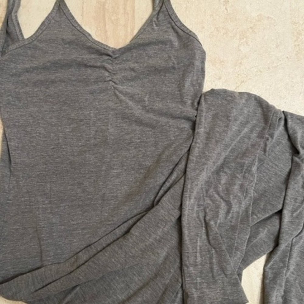 American Apparel One-piece bodysuit, Grey